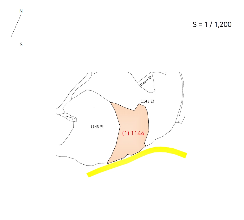 충청북도 음성군 원남면 문암리 1144 답 경매 사진 10