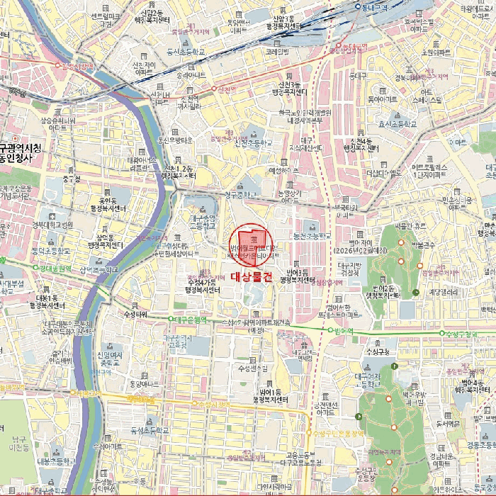 대구광역시 수성구 범어동 966-1 범어 월드메르디앙 웨스턴카운티 201동 19층1901호 아파트 경매 사진 18