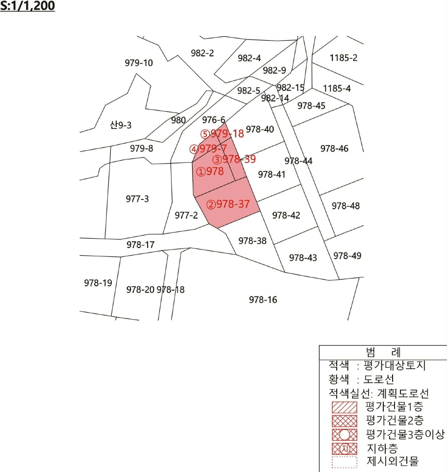 경상북도 경주시 현곡면 하구리 978 외 4필지 유지 경매 사진 8