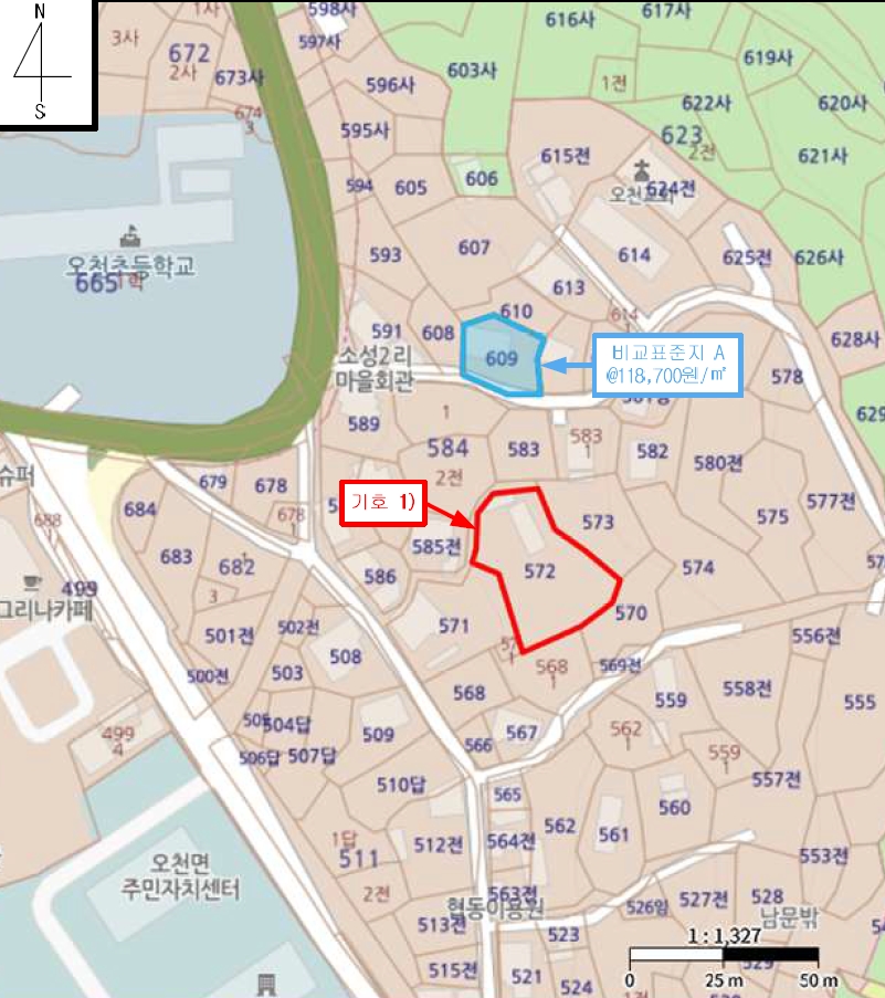 충청남도 보령시 오천면 소성리 572 대지 경매 사진 13