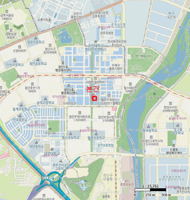 광주광역시 광산구 월계동 893-1 무들에코클래스 제10층 제1015호 아파트 경매 사진 14