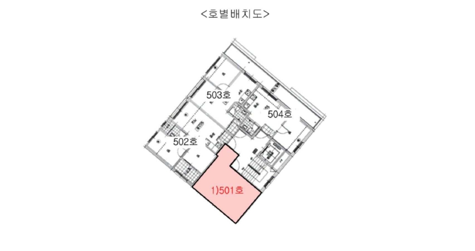 서울특별시 송파구 거여동 4-7 더숲 에이동 5층501호 외 1필지 도시형생활주택 경매 사진 13