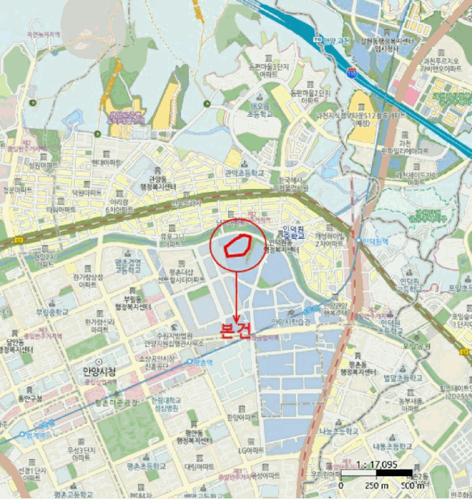 경기도 안양시 동안구 관양동 799 안양메가밸리 6층616호 외 1필지 지식산업센터 경매 사진 13