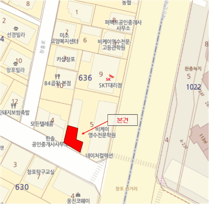경상북도 포항시 북구 창포동 636-5 쌍용상가 비동 2층 203호 근린상가 경매 사진 25