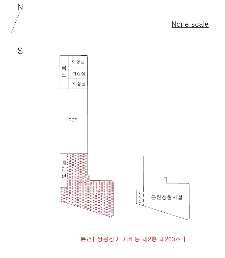 경상북도 포항시 북구 창포동 636-5 쌍용상가 비동 2층 203호 근린상가 경매 사진 26