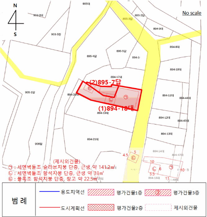 경기도 포천시 이동면 노곡리 894-18 외 1필지 대지 경매 사진 15