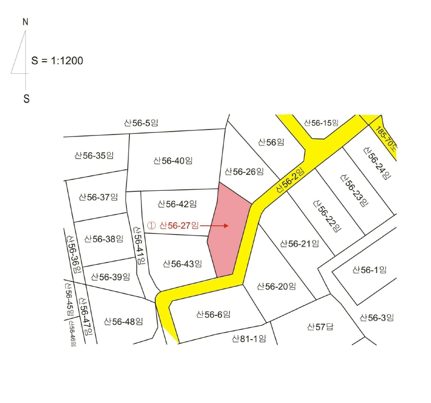 경기도 가평군 청평면 대성리 산56-27 임야 경매 사진 21