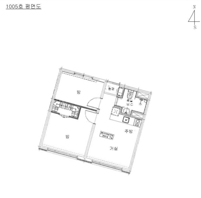 경기도 광명시 광명동 33 지엠퍼스트 10층1005호 오피스텔(주거) 경매 사진 11