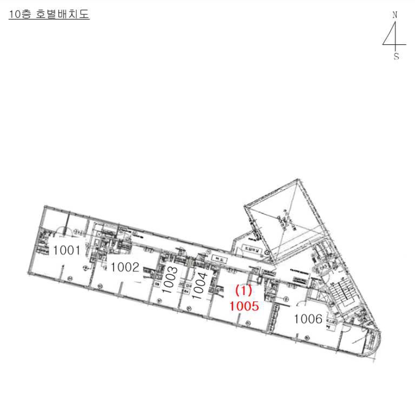 경기도 광명시 광명동 33 지엠퍼스트 10층1005호 오피스텔(주거) 경매 사진 14