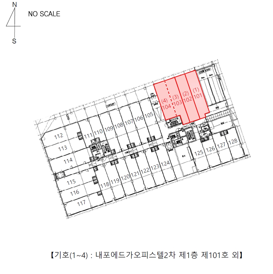 충청남도 예산군 삽교읍 목리 960 내포에드가오피스텔2차 1층101호 외 1필지 근린상가 경매 사진 10