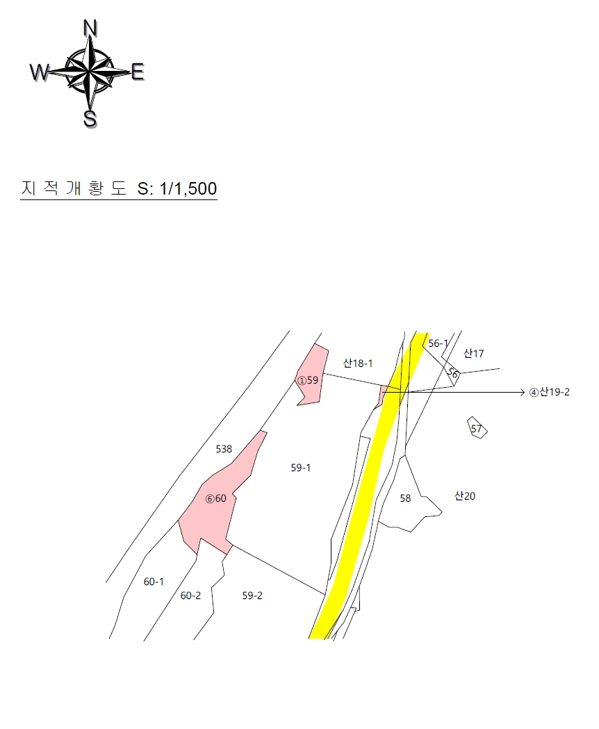 전라남도 광양시 다압면 하천리 59 대지 경매 사진 6