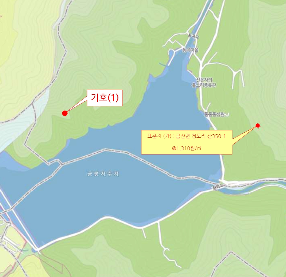 전북특별자치도 김제시 금산면 청도리 산354 임야 경매 사진 25