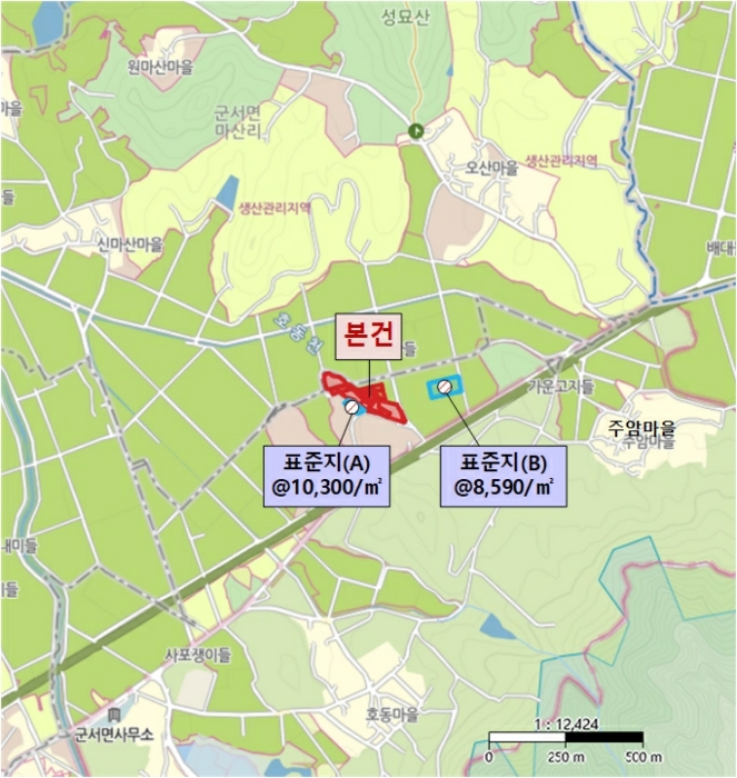 전라남도 영암군 군서면 월곡리 378-87 외 4필지 동물및식물관련시설 경매 사진 36