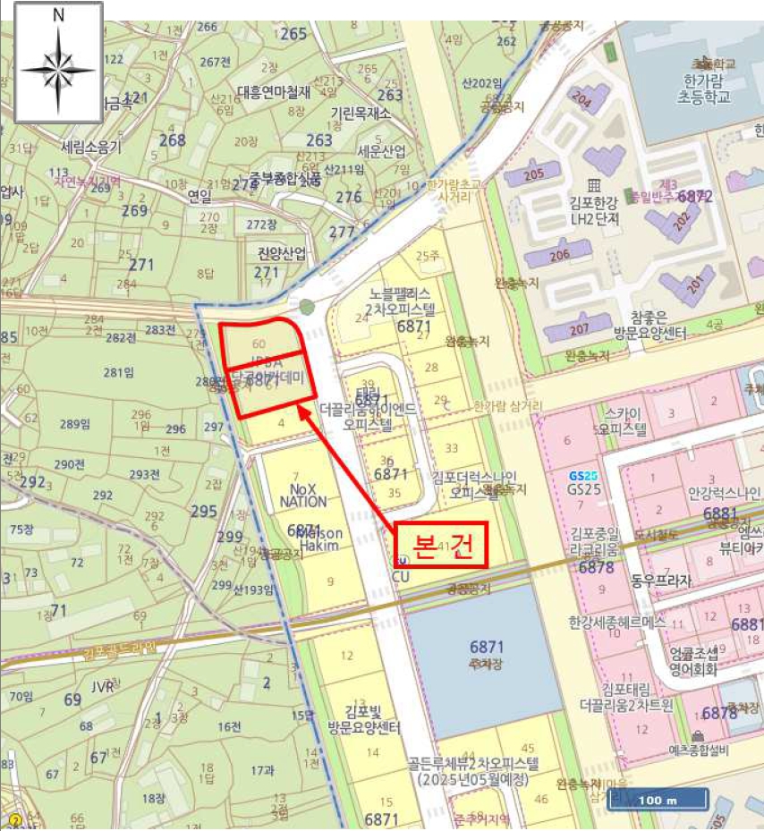 경기도 김포시 구래동 6871-60 샹보르영무파라드김포한강1동 3층343호 외 1필지 지식산업센터 경매 사진 11