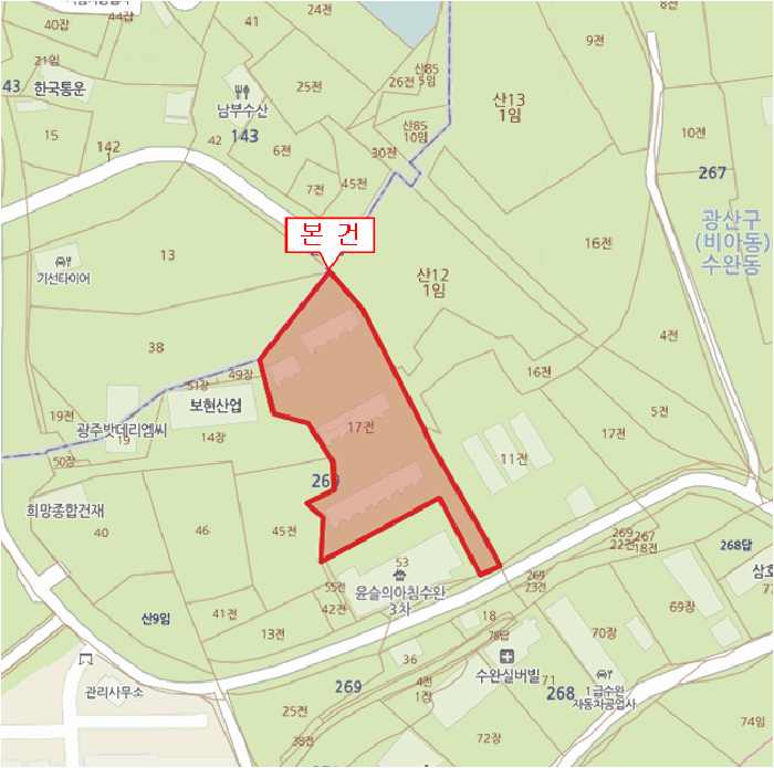 광주광역시 광산구 수완동 269-17 윤슬의아침수완3차 제104동 제1층,2층,3층 제102호 다세대주택 경매 사진 10