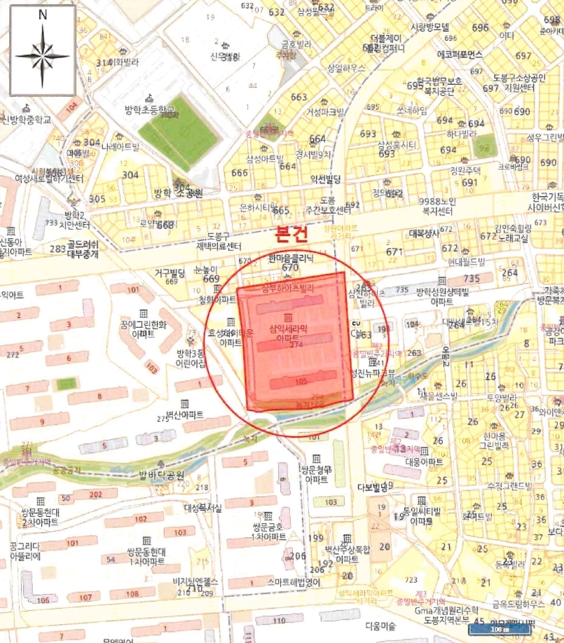 서울특별시 도봉구 방학동 274 삼익세라믹아파트 105동 8층 806호 아파트 경매 사진 13