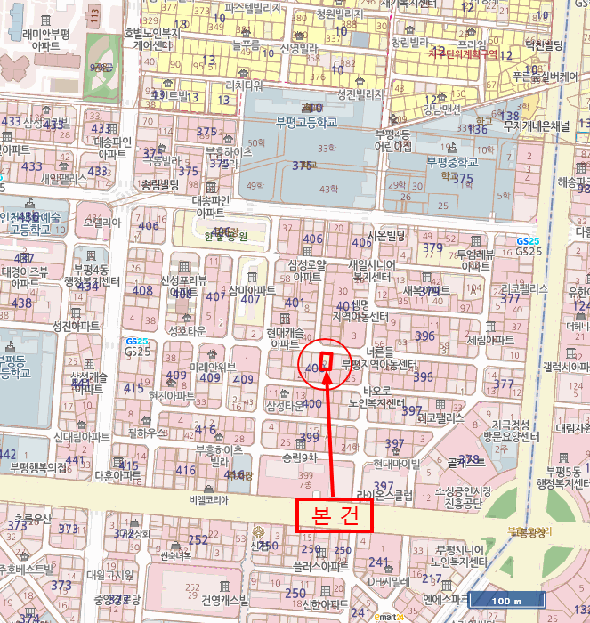 인천광역시 부평구 부평동 400-20 대신탑스빌 4층303호 다세대(빌라) 경매 사진 21