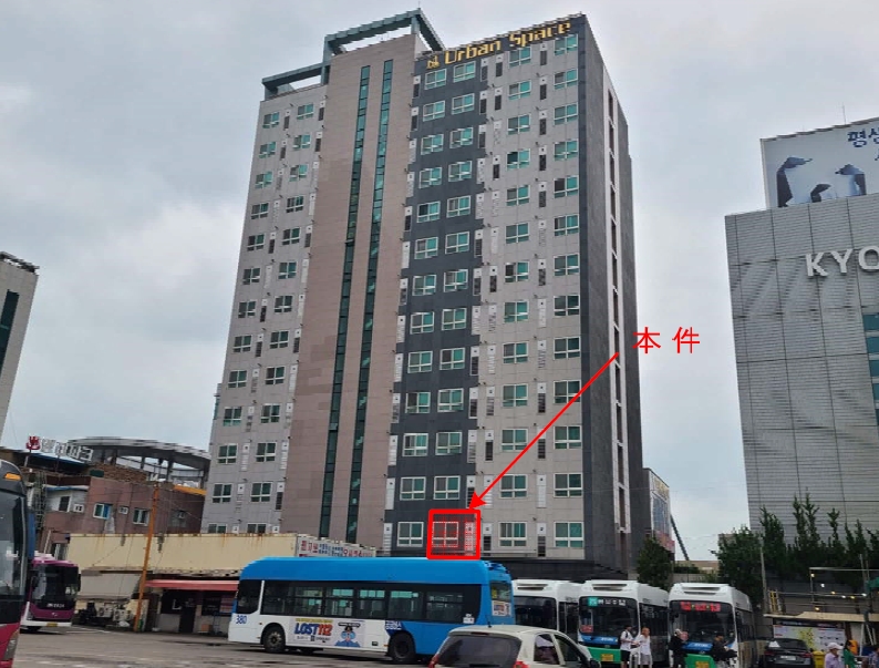 경기도 평택시 평택동 185-44 어반스페이스 2층204호 외 1필지 도시형생활주택 경매 사진 1