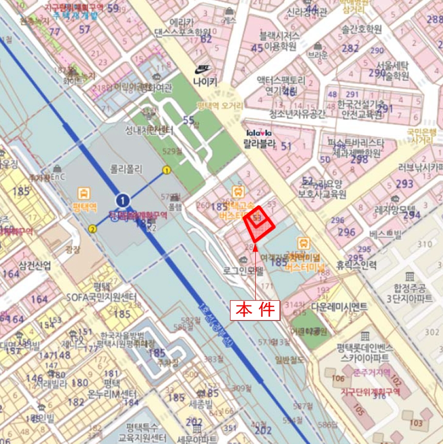 경기도 평택시 평택동 185-44 어반스페이스 2층204호 외 1필지 도시형생활주택 경매 사진 9