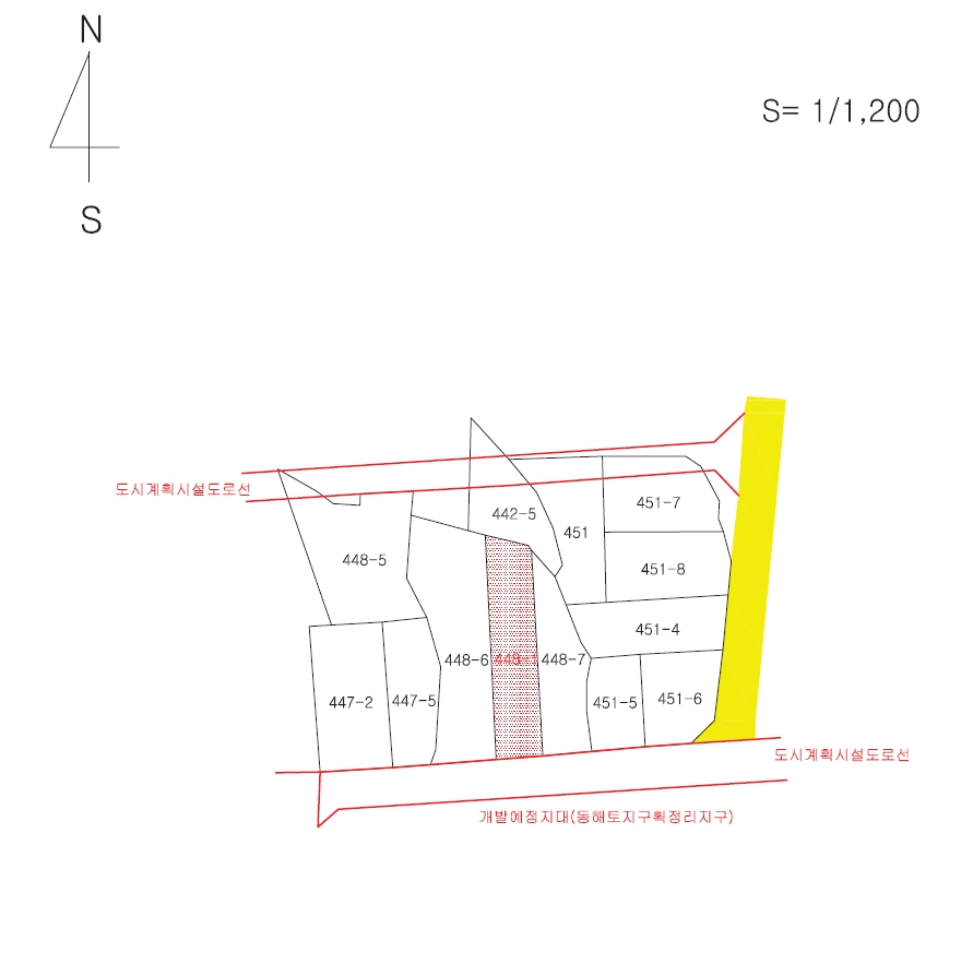 경상북도 포항시 남구 동해면 약전리 448-1 답 경매 사진 20