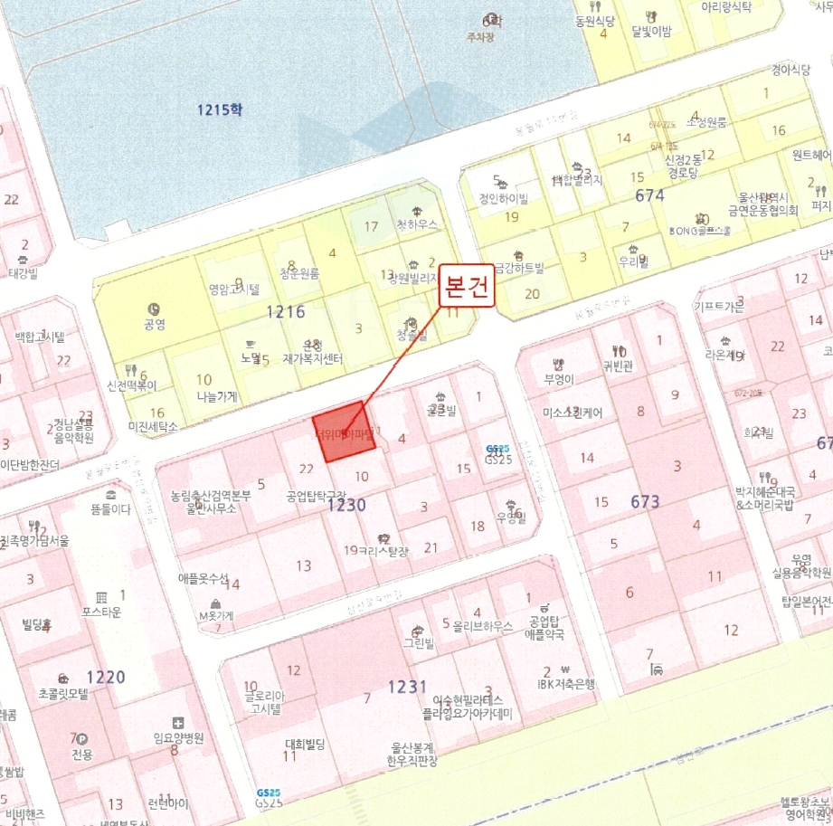 울산광역시 남구 신정동 1230-9 더위미 5층502호 외 1필지 오피스텔(주거) 경매 사진 7