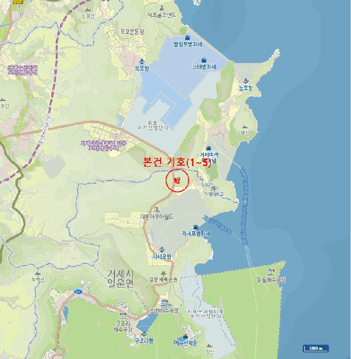 경상남도 거제시 일운면 옥림리 산96-10 외 4필지 임야 경매 사진 13