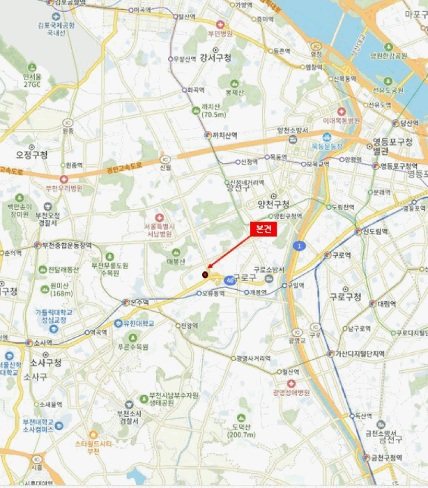 서울특별시 구로구 개봉동 70-30 라움 제7층 제703호 외 1필지 오피스텔(주거) 경매 사진 8