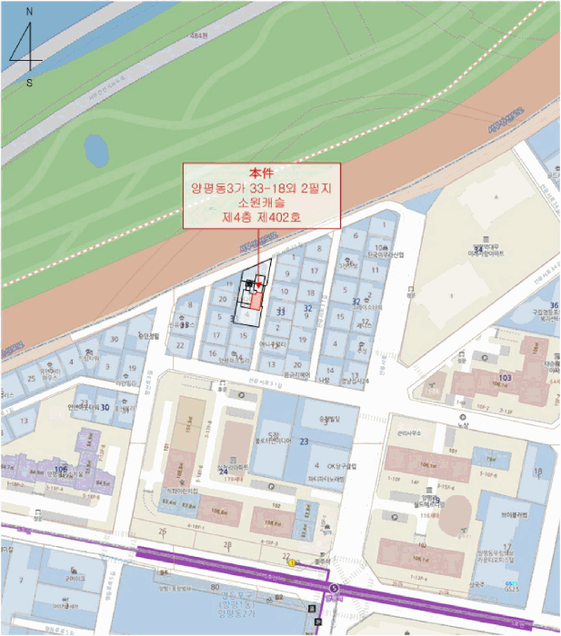서울특별시 영등포구 양평동3가 33-18 소원캐슬 제4층 제402호 외 2필지 도시형생활주택 경매 사진 10