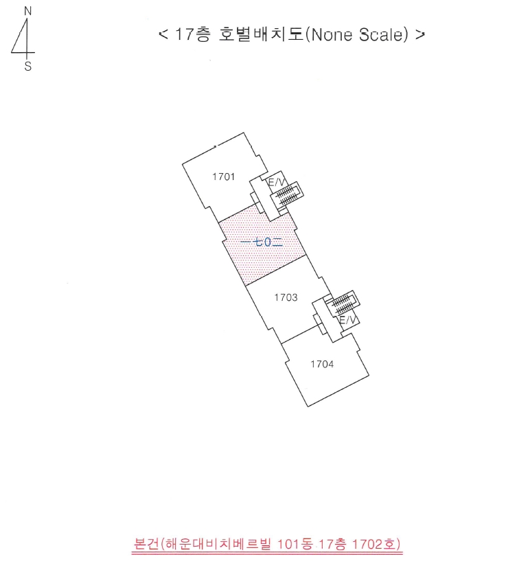 부산광역시 해운대구 중동 1199-5 해운대비치베르빌 17층101-1702호 아파트 경매 사진 23