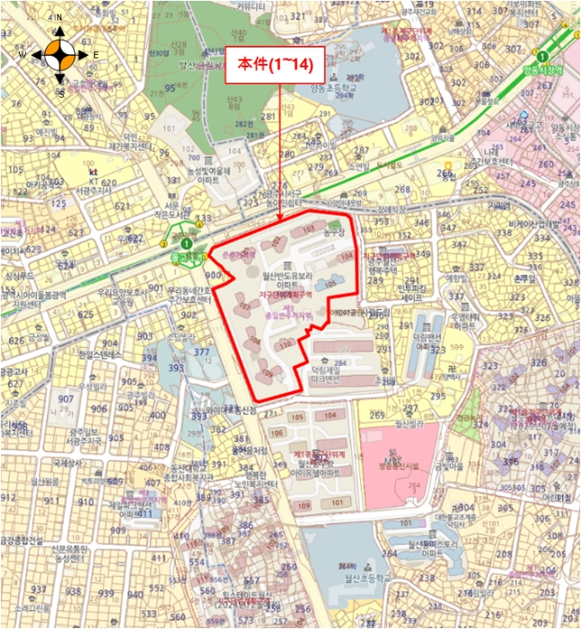 광주 남구 월산동 1065, 상가시동 지하1층12호 (월산동,반도유보라더퍼스트) 근린상가 경매 사진 6