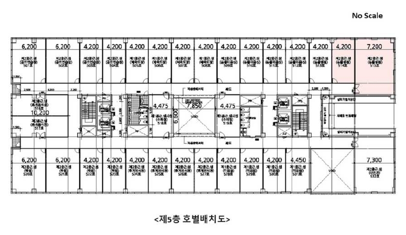 경기도 평택시 고덕동 1979-1 해모수가온타워주건축물제1동 5층514호 외 1필지 근린상가 경매 사진 14