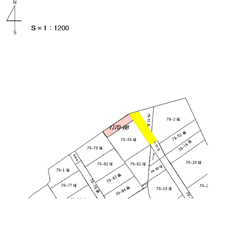 충청북도 음성군 금왕읍 내송리 70-88 임야 경매 사진 17