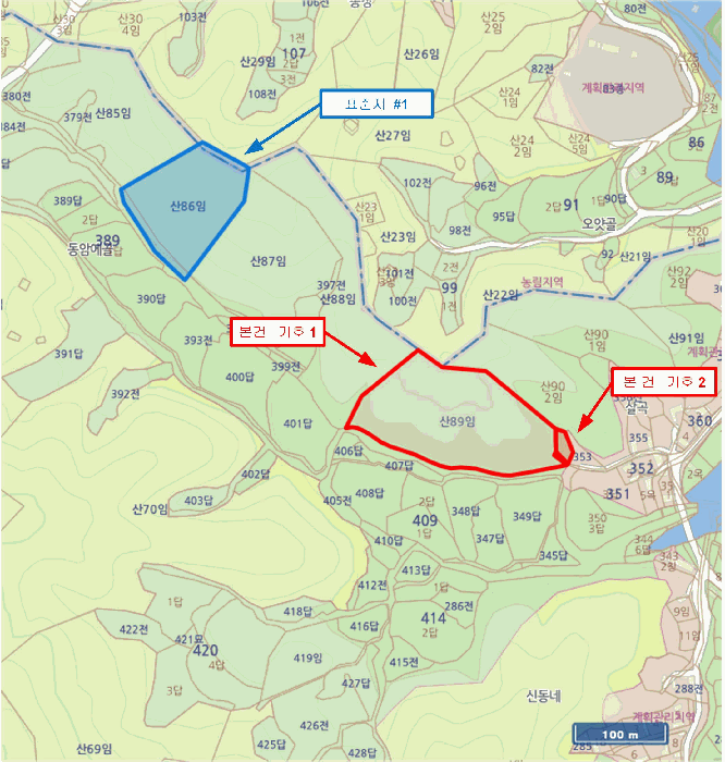 충청북도 옥천군 동이면 남곡리 산89 외 1필지 임야 경매 사진 19