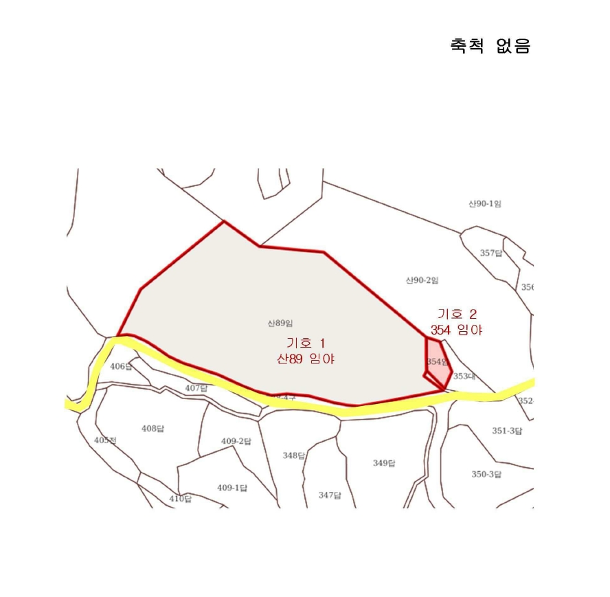 충청북도 옥천군 동이면 남곡리 산89 외 1필지 임야 경매 사진 20