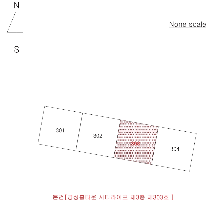 경상북도 포항시 북구 장성동 1406-10 경성홈타운 시티라이프 3층303호 아파트 경매 사진 25