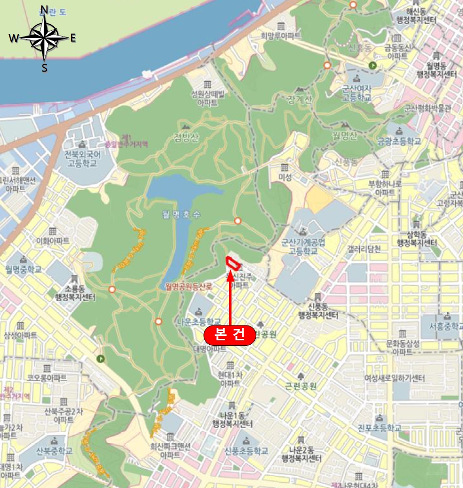 전북특별자치도 군산시 나운동 733-1 동신진주 101동 1층107호 외 2필지 아파트 경매 사진 7