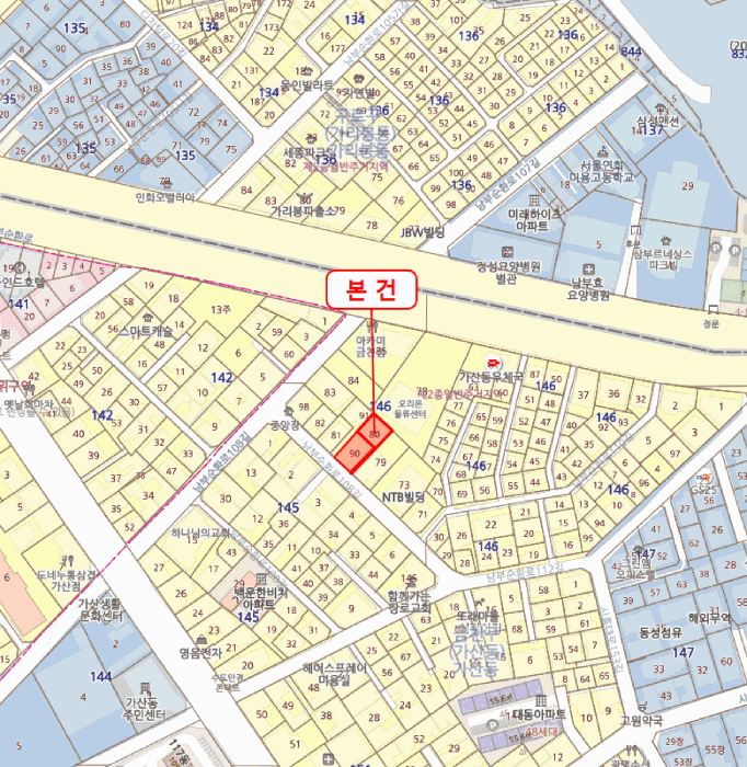 서울특별시 금천구 가산동 146-80 다솜빌2차 제5층 제502호 외 1필지 다세대주택 경매 사진 10