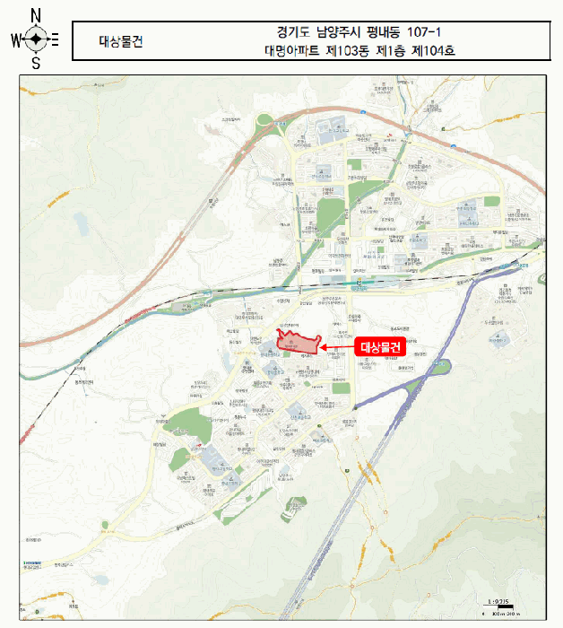 경기도 남양주시 평내동 107-1 대명아파트 103동 1층104호 아파트 경매 사진 21
