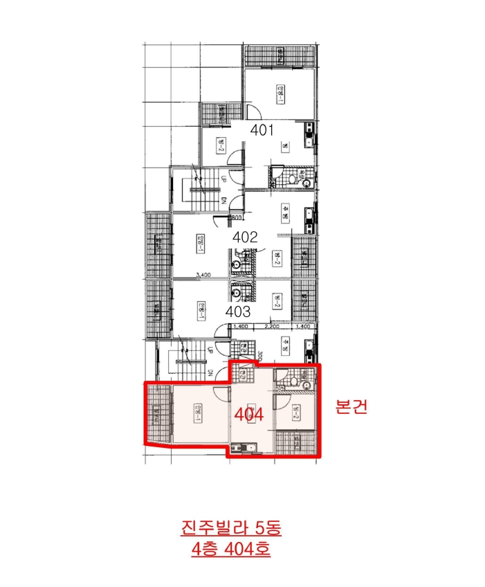 인천광역시 계양구 계산동 948 진주빌라 5동 4층404호 다세대(빌라) 경매 사진 27