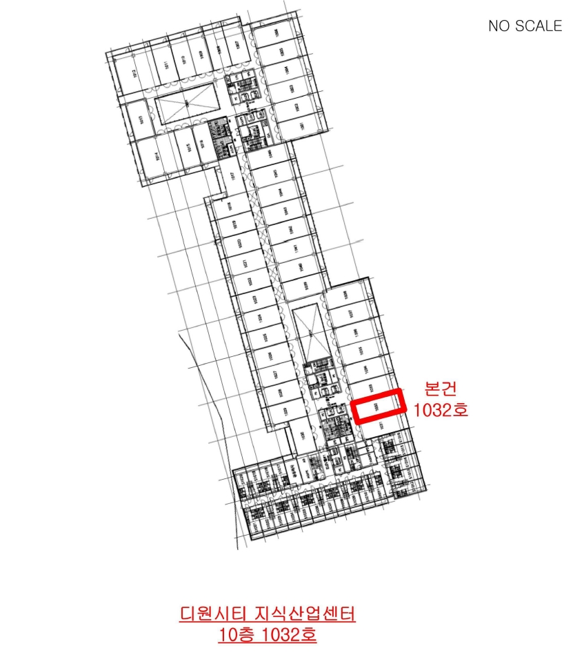 경기도 김포시 구래동 6871-7 디원시티 지식산업센터 10층1032호 외 2필지 지식산업센터 경매 사진 12