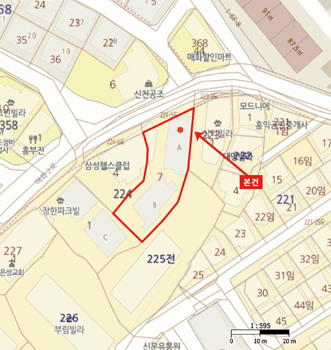 경기도 시흥시 매화동 224-7 장한파크빌 에이동 5층501호 다세대(빌라) 경매 사진 18