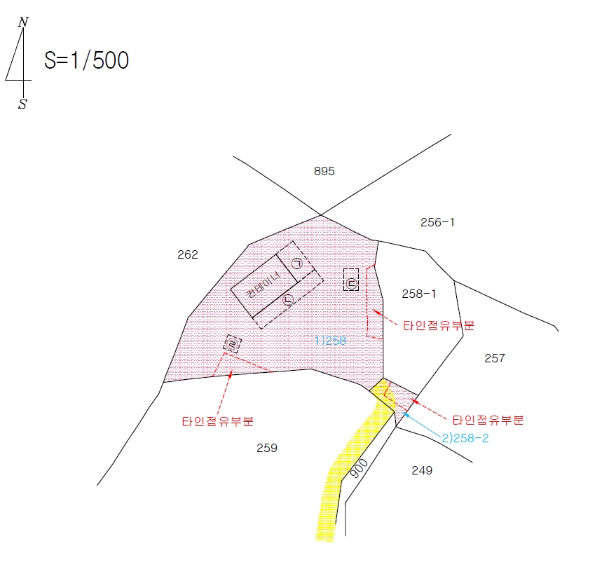 경상북도 김천시 봉산면 인의리 258 외 1필지 대지 경매 사진 22