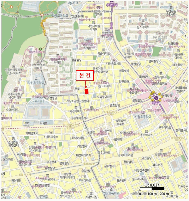서울특별시 강서구 화곡동 1041-18 에스케이파크리움 제102동 제6층 제602호 외 5필지 다세대주택 경매 사진 10