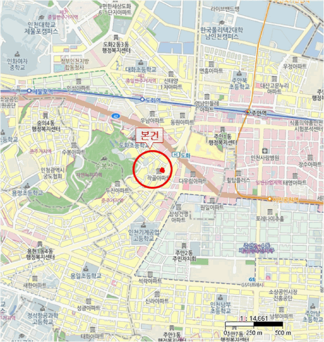 인천광역시 미추홀구 도화동 490-3 도화탑클래스 7층703호 외 1필지 오피스텔(주거) 경매 사진 11