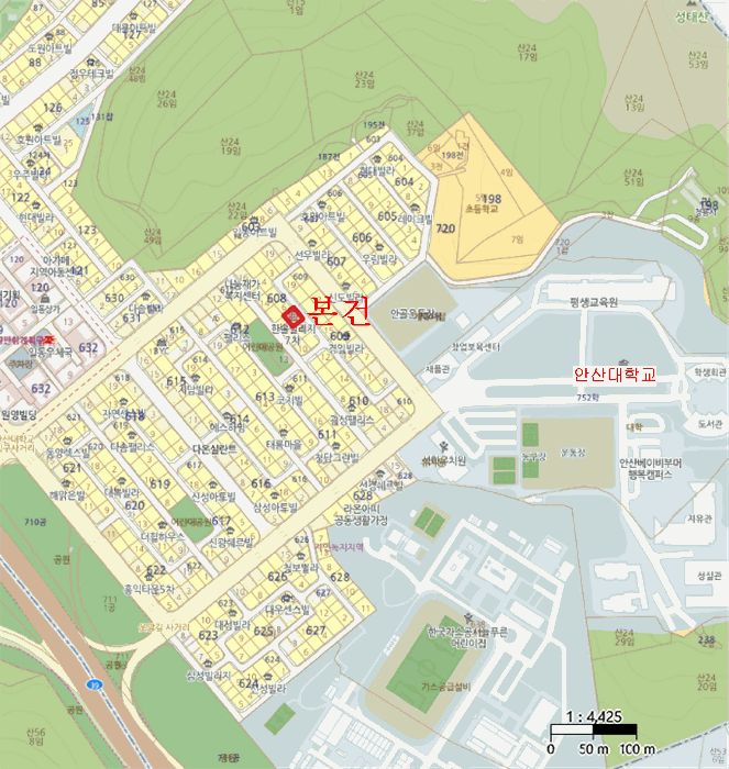 경기도 안산시 상록구 일동 608-7 한솔빌리지 7차 4층403호 다세대(빌라) 경매 사진 20