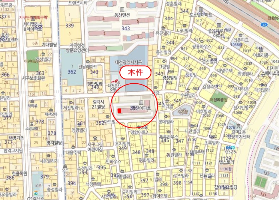대전광역시 서구 갈마동 351-2 한국도로공사조합아파트 6층601호 아파트 경매 사진 29