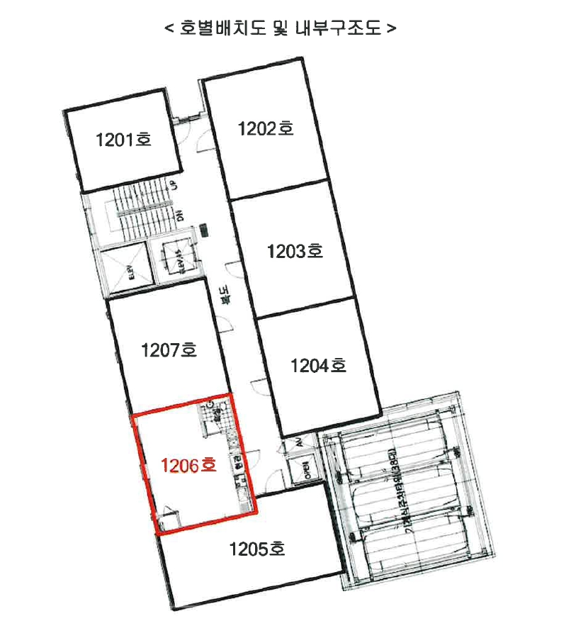 서울특별시 관악구 신림동 1474-15 몽삐에뜨골드 12층1206호 오피스텔 경매 사진 23