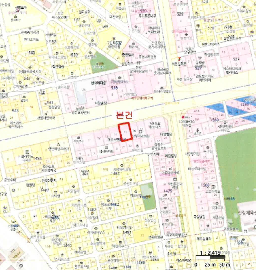 서울특별시 관악구 신림동 1474-15 몽삐에뜨골드 12층1206호 오피스텔 경매 사진 22