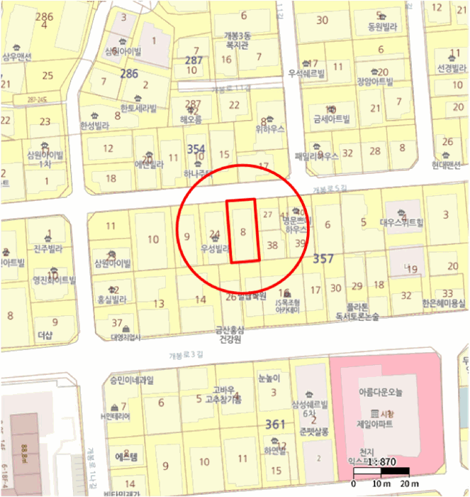서울특별시 구로구 개봉동 357-8 로얄파크뷰 제6층 제602호 다세대(빌라) 경매 사진 28