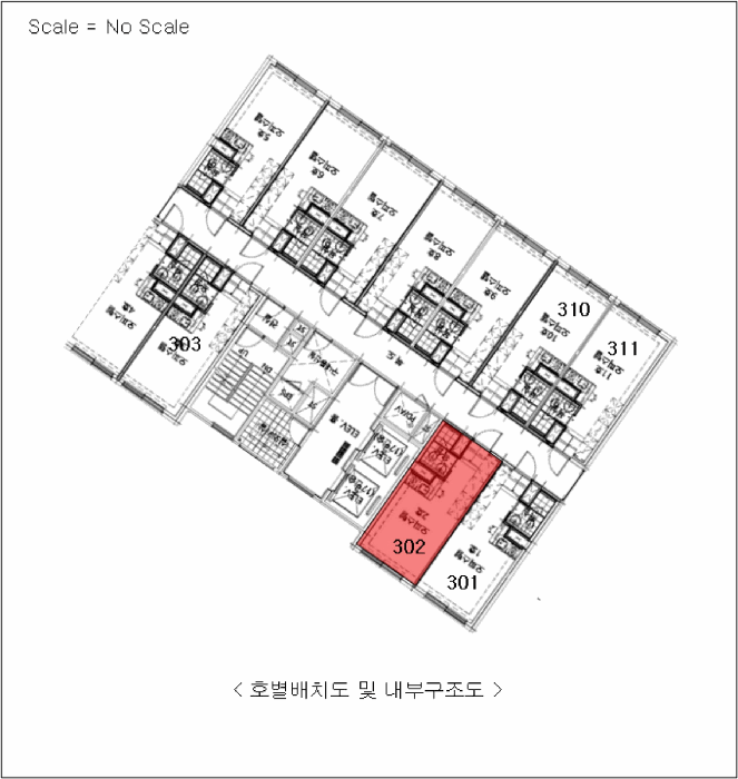 경기 광명시 일직동 519, 106동 3층302호 (일직동,광명역푸르지오) 오피스텔(주거) 경매 사진 12